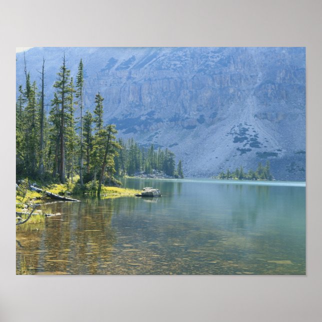 Póster EEUU, Utah, Bosque Nacional Ashley, High Uintas (Frente)