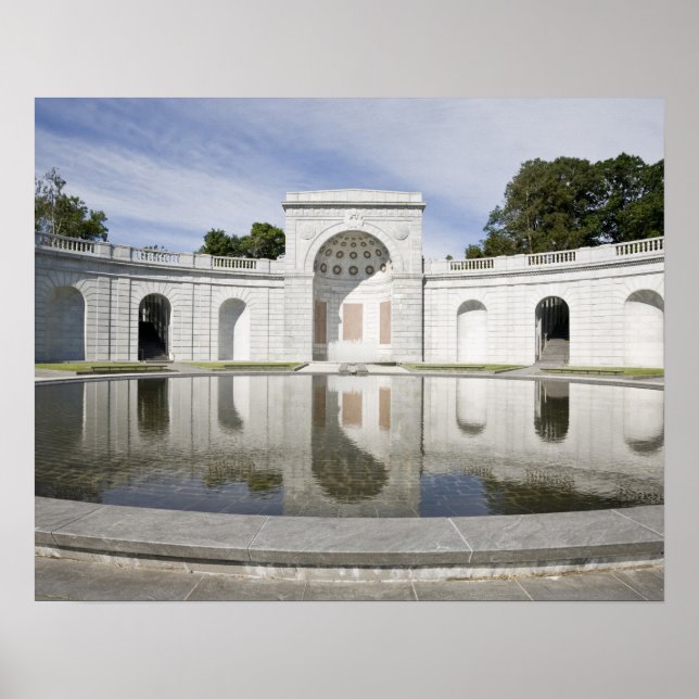 Póster EEUU, VA, Arlington. Mujeres en el servicio milita (Frente)