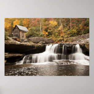 Póster EEUU, Virginia Occidental, Clifftop. Estado de Bab