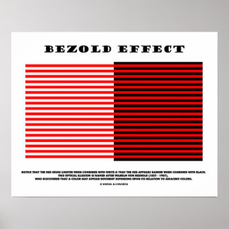 Póster Efecto bizcocho (Ilusión óptica)