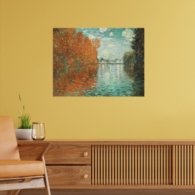 Póster Efecto de Otoño en Argenteuil de Monet, (Salón 2)
