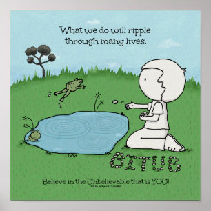 Póster Efecto de rizo