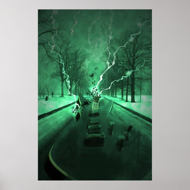 Póster Efecto de viaje por carretera (Frente)