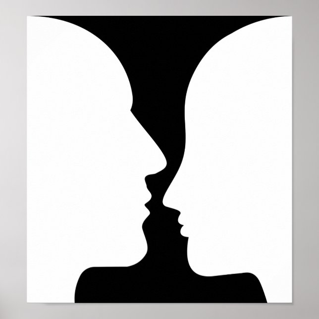 Póster Efecto óptico (Frente)