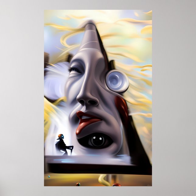 Póster Efectos secundarios de la realidad - Ken Gage Art (Frente)