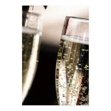 Efervescencia Dorada: Burbujas de Champagne Macro