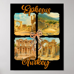 Póster Efes Turquía Viaje Coqueta Efes Recuerdo