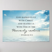 Efesios 2:6 Dios nos levantó con Cristo, Biblia