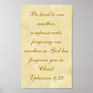 Póster Efesios 4:32