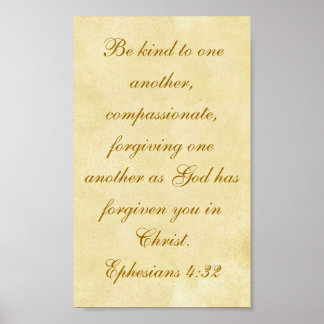 Póster Efesios 4:32
