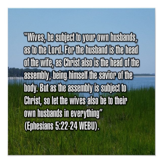 Póster Efesios 5:22-24 WEBU (Anverso)