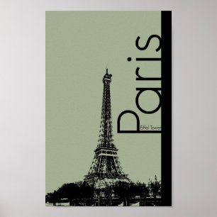 Póster effeltower-París