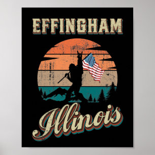Póster Effingham Illinois