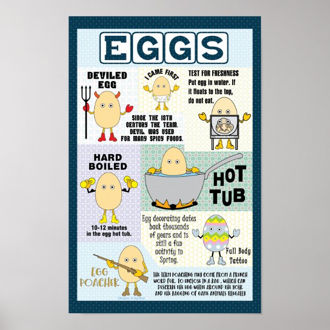 Póster Egg Eggheads (Frente)