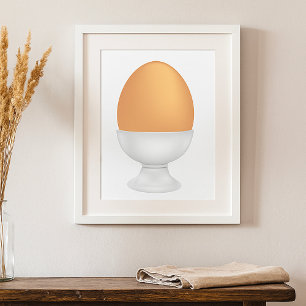 Póster Egg In A Cup