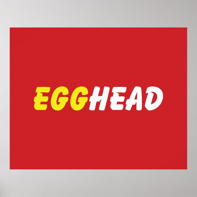 PÓSTER EGGHEAD (Frente)