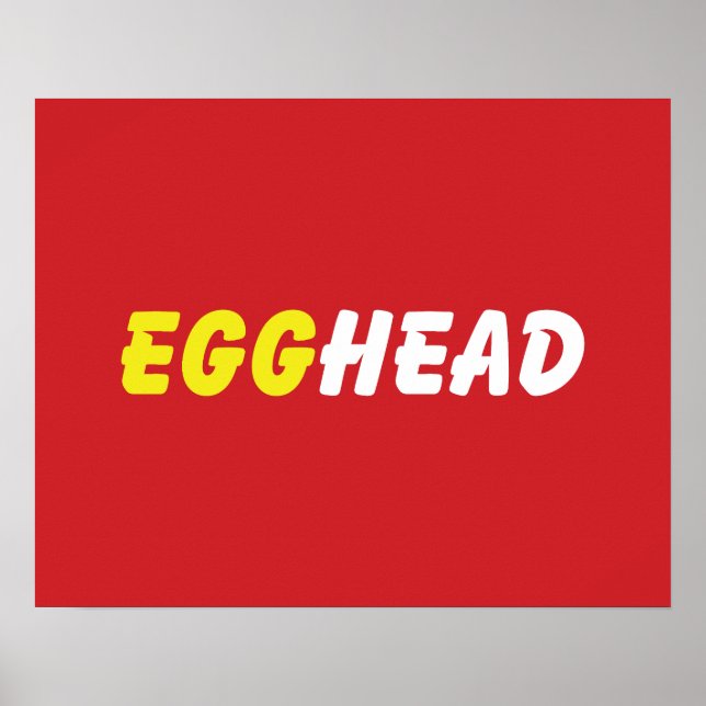 PÓSTER EGGHEAD (Frente)