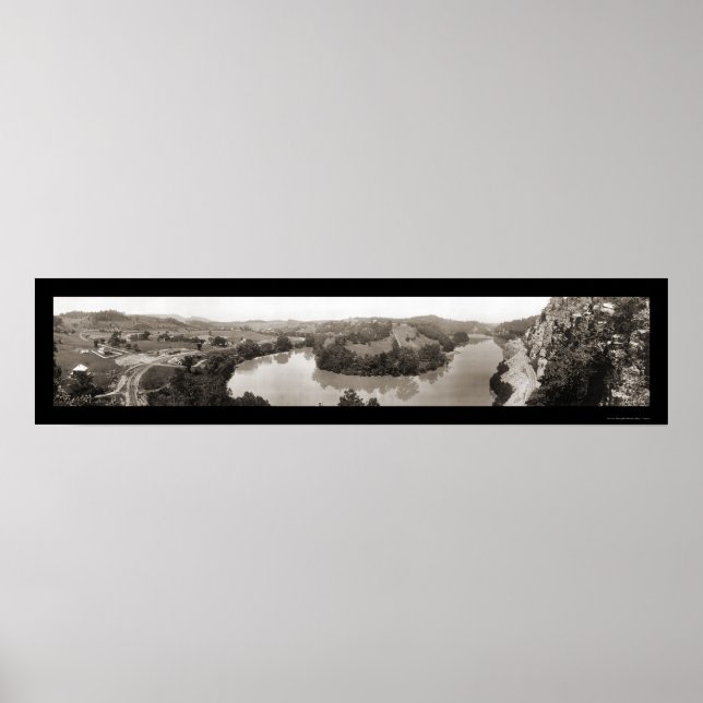 Póster Eggleston Springs VA Photo 1914 (Frente)