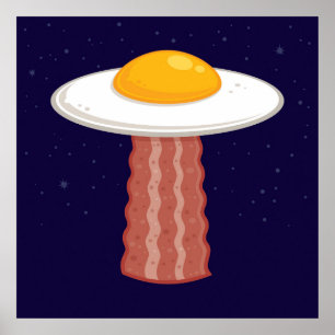 Póster Eggstraterrestrial