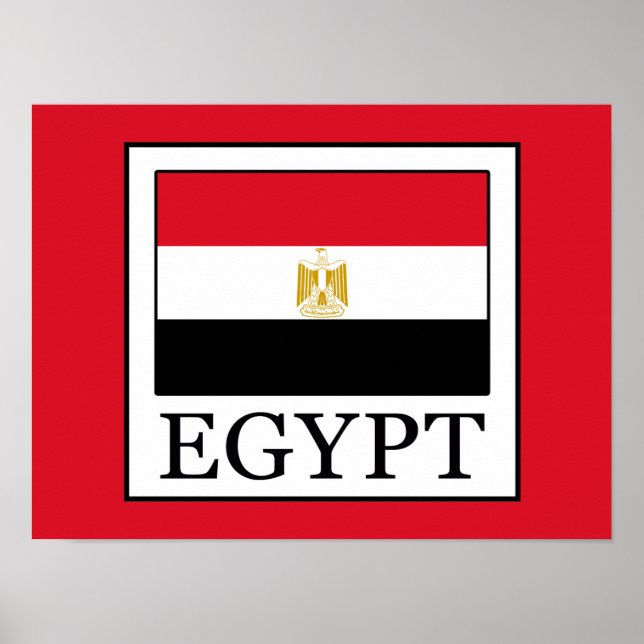 Póster Egipto (Frente)