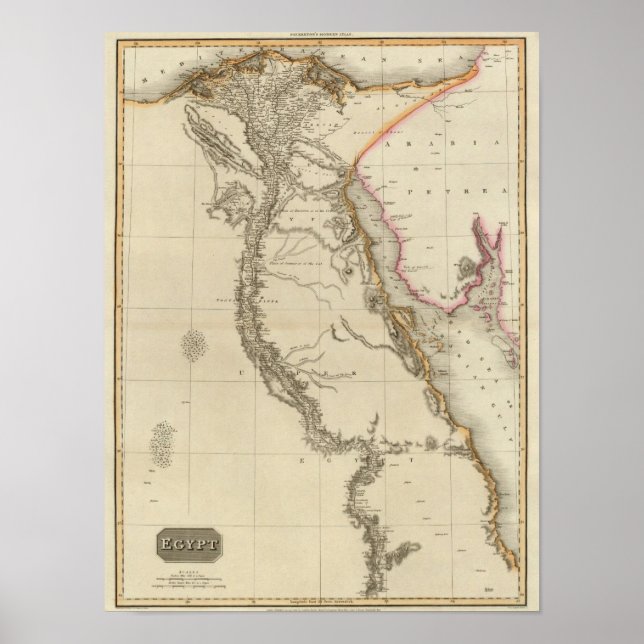 Póster Egipto 3 (Frente)