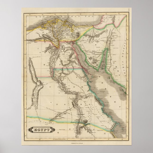 Póster Egipto 6 (Frente)