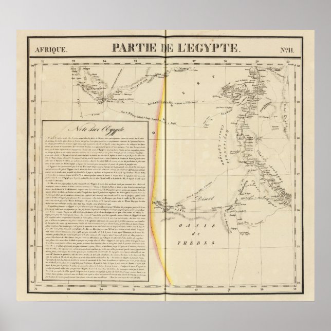 Póster Egipto, África 11 (Frente)