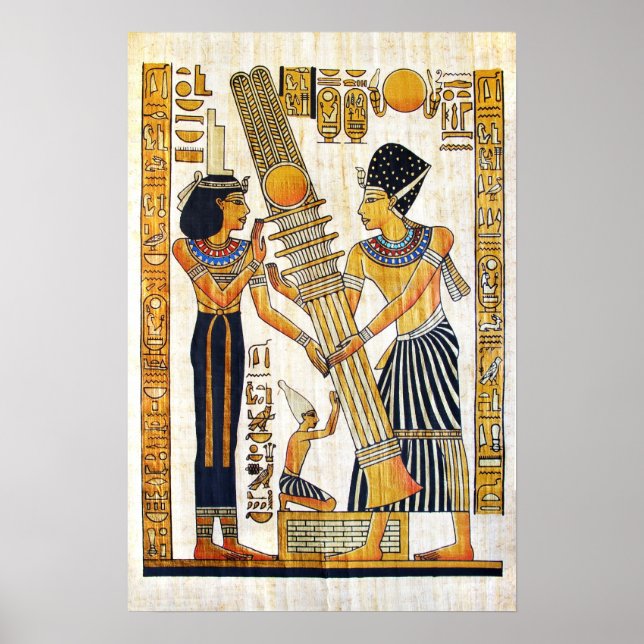 Póster Egipto antiguo 1 (Frente)