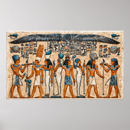 Póster Egipto antiguo, Ojo de Horus