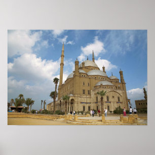 Póster Egipto, El Cairo, Ciudadela, Mezquita de Muhammad