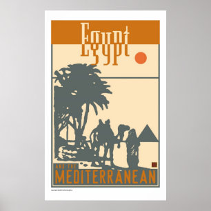 Póster Egipto-Impresión