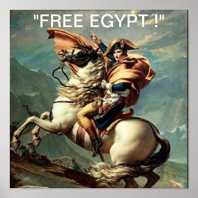 PÓSTER EGIPTO LIBRE (Frente)
