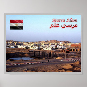 Póster Egipto - Marsa Alam -