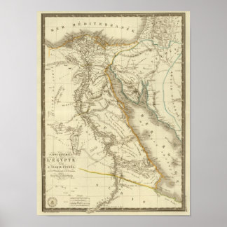 Póster Egipto, Saudi Petree