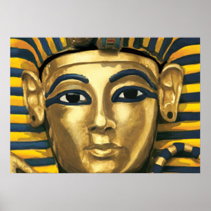 Póster Egipto -Tutankamón