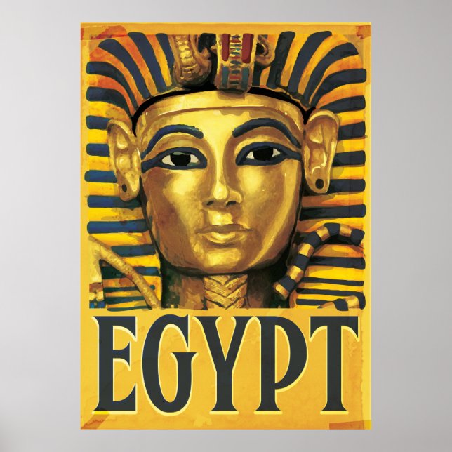Póster Egipto-Tutankhamun (Frente)