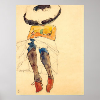 Póster Egon Schiele Artwork Reproduction