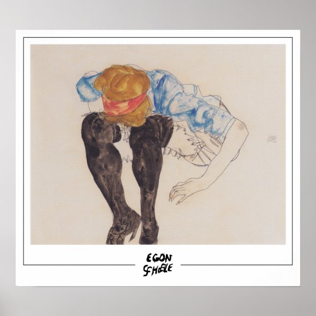 Póster Egon Schiele Bella Artes #259 (Frente)