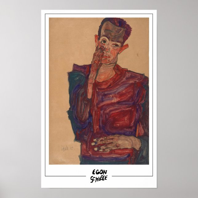 Póster Egon Schiele Bella Artes #289-2 (Frente)