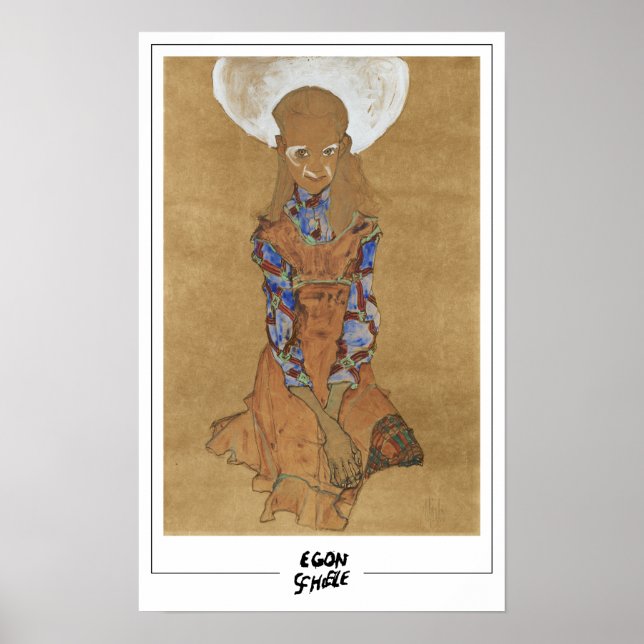 Póster Egon Schiele Bella Artes #306 (Frente)