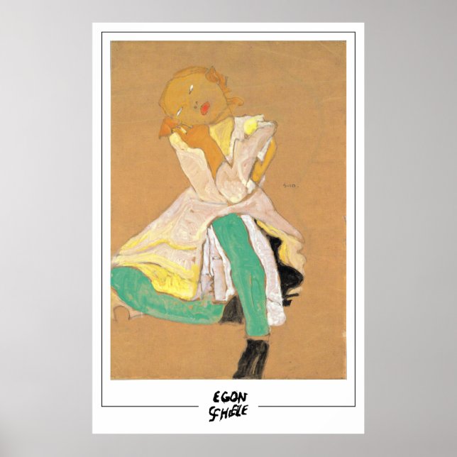 Póster Egon Schiele Bella Artes #39 (Frente)