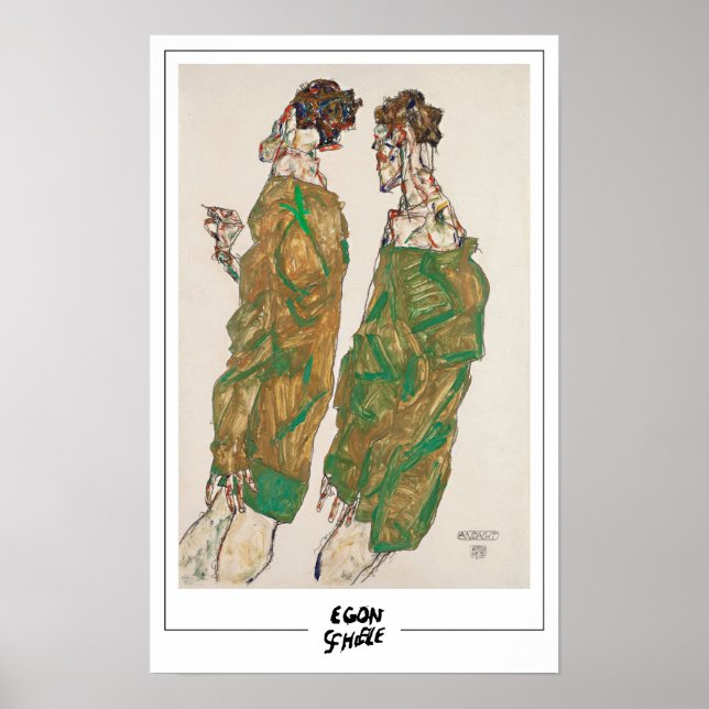 Póster Egon Schiele Bella Artes #421 (Frente)
