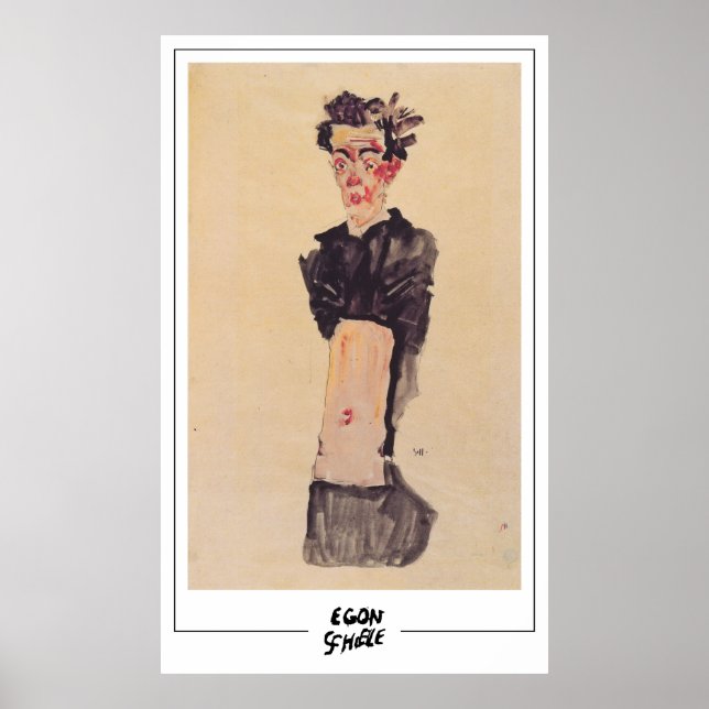 Póster Egon Schiele Bella Artes #489-2 (Frente)