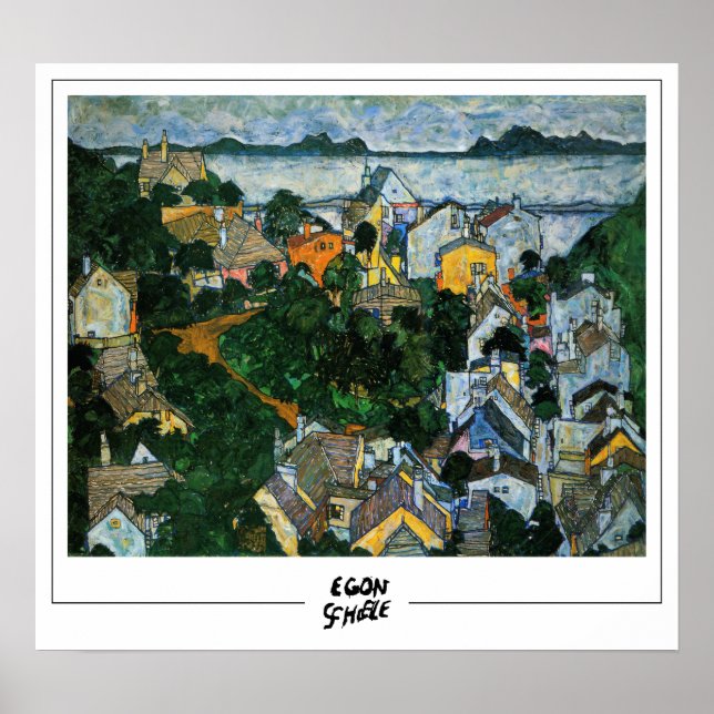 Póster Egon Schiele Bella Artes #59-2 (Frente)