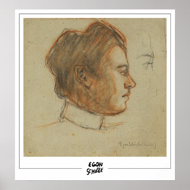 Póster Egon Schiele Bella Artes #633-2 (Frente)