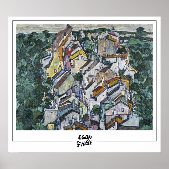 Póster Egon Schiele Bella Artes #90 (Frente)