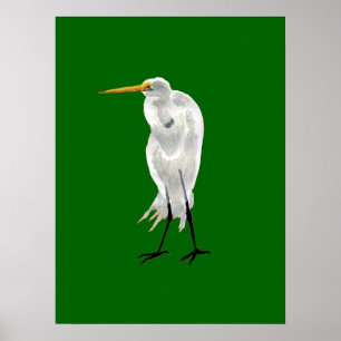 Póster Egret Permanente