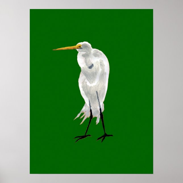 Póster Egret Permanente (Frente)