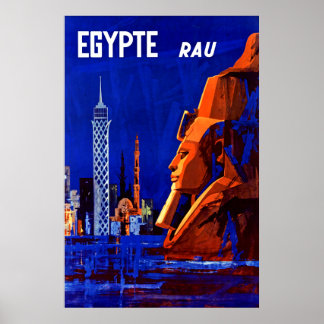 Póster Egypte ~ Pharaoh Ramses