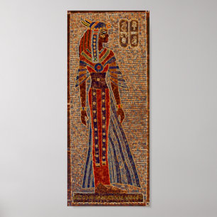 Póster Egyptian mosaic